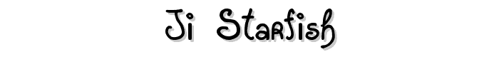 JI Starfish font